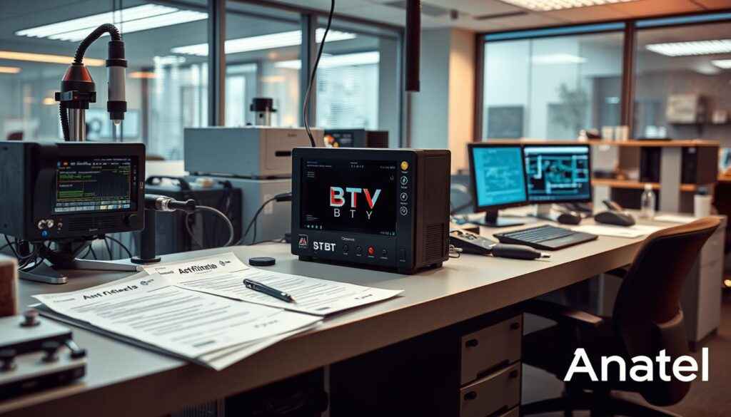 Procedimentos de certificação Anatel para BTV B13