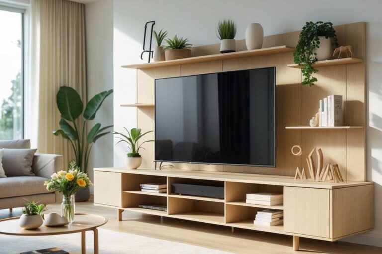 Rack para sala: design moderno e funcionalidade para seu ambiente de TV com praticidade e estilo