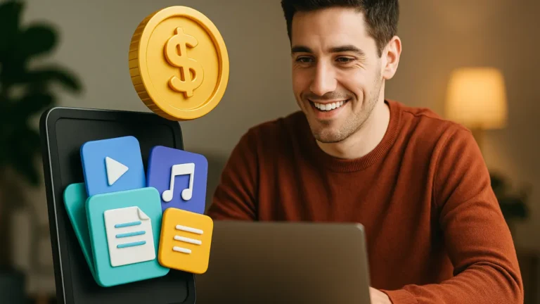 Revenda de conteúdos digitais